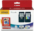 Canon PG-240XL/CL-241XL with Photo Paper 50 Sheets - High