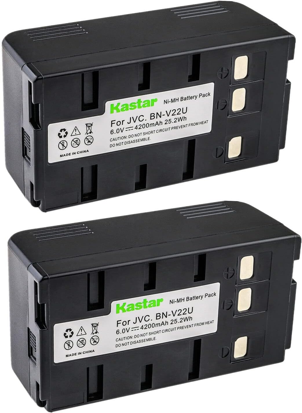 Kastar Battery 2-Pack Replacement for Panasonic Camcorders