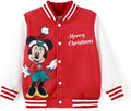 Disney Princess & Characters Kids Varsity Jacket - Lightweight Coat