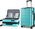 KROSER Carry On Luggage 20-Inch Carry-On - Top Loading, Spinner Wheels