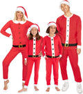 Tipsy Elves Matching Christmas PJs - Classic Lapel Couples Pajama