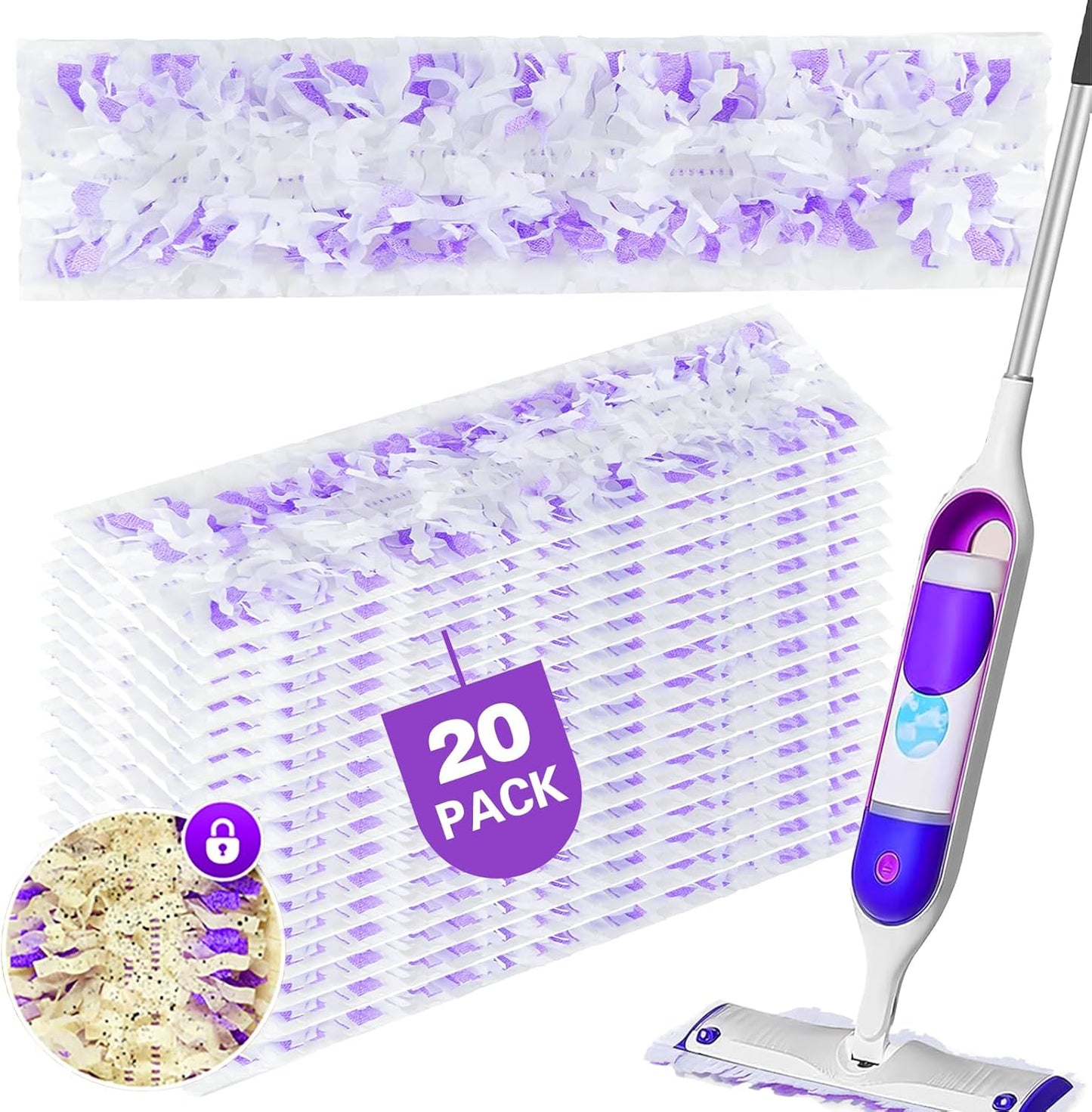 20-Count Swiffer-Compatible Mop Refills