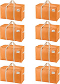 VENO 8 Pack Moving Bags - Heavy Duty Extra Large Storage Totes