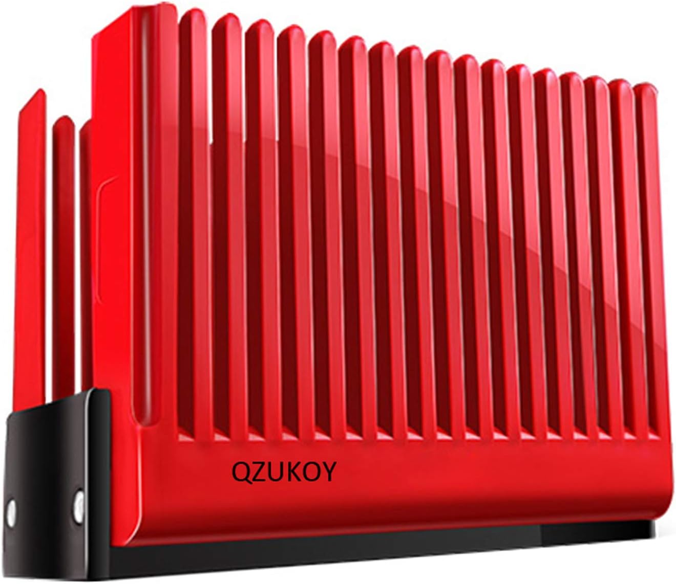 QZUKOY Foldable Bread Slicer: Uniform Cutting