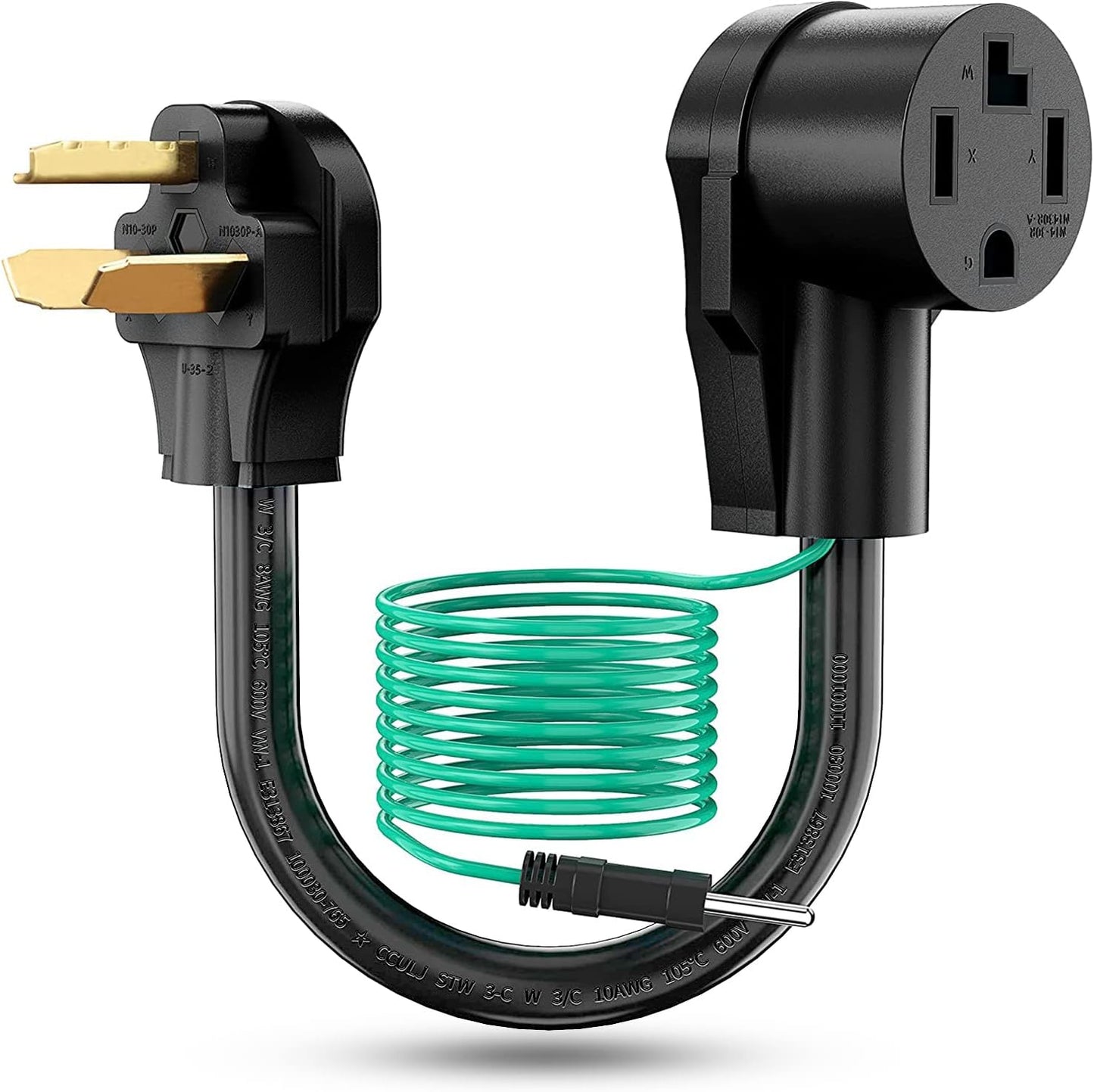 CircleCord Dryer Adapter 4 Prong to 3 Prong for Easy Use