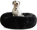 Hachikitty Calming Donut Cuddler Dog Bed 36in - Self Warming Support