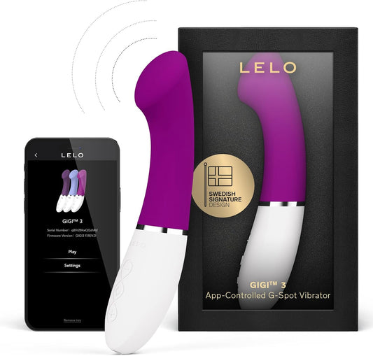 LELO Gigi 3 App-Controlled G-Spot Vibrator with 8 Settings