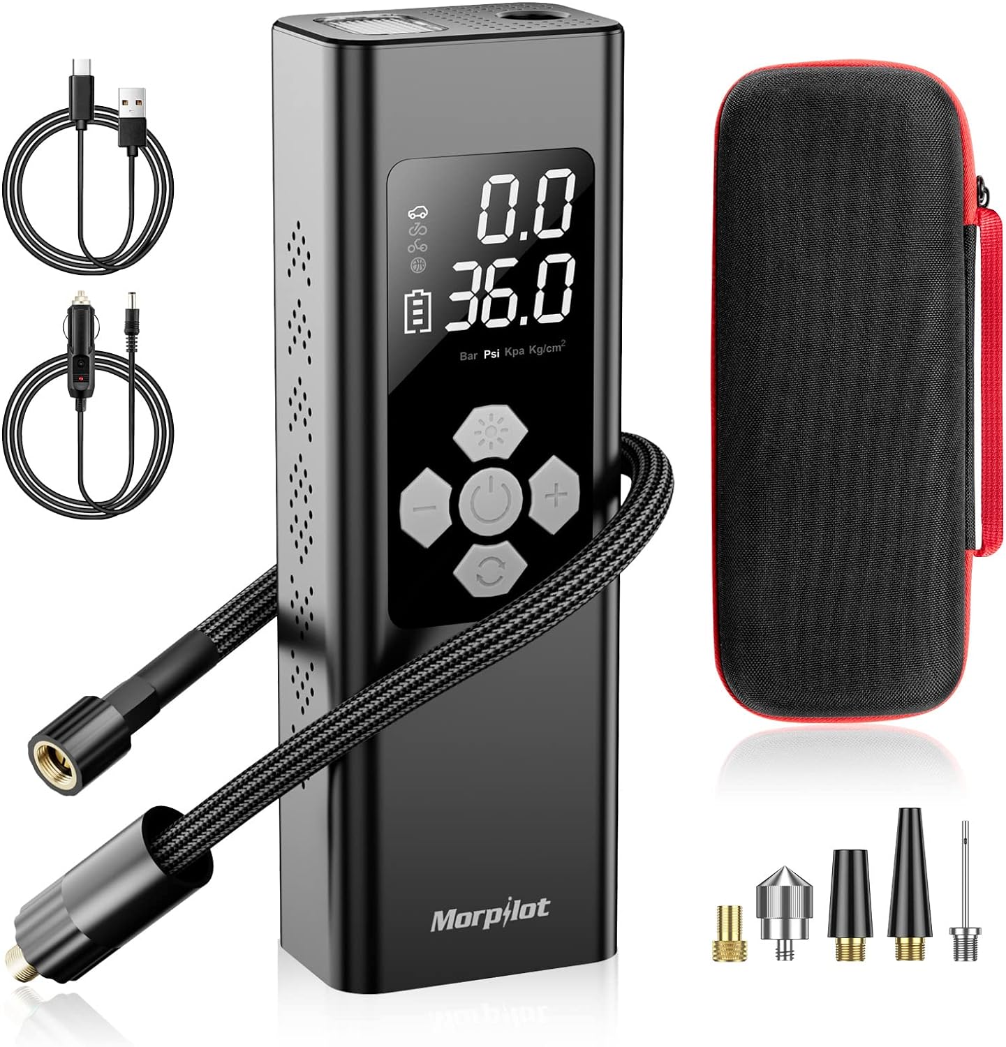 Fast Inflate Anywhere with Morpilot Air Pump
