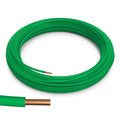 10 AWG Solid Copper THHN/THWN Grounding Wire - 50 ft Green