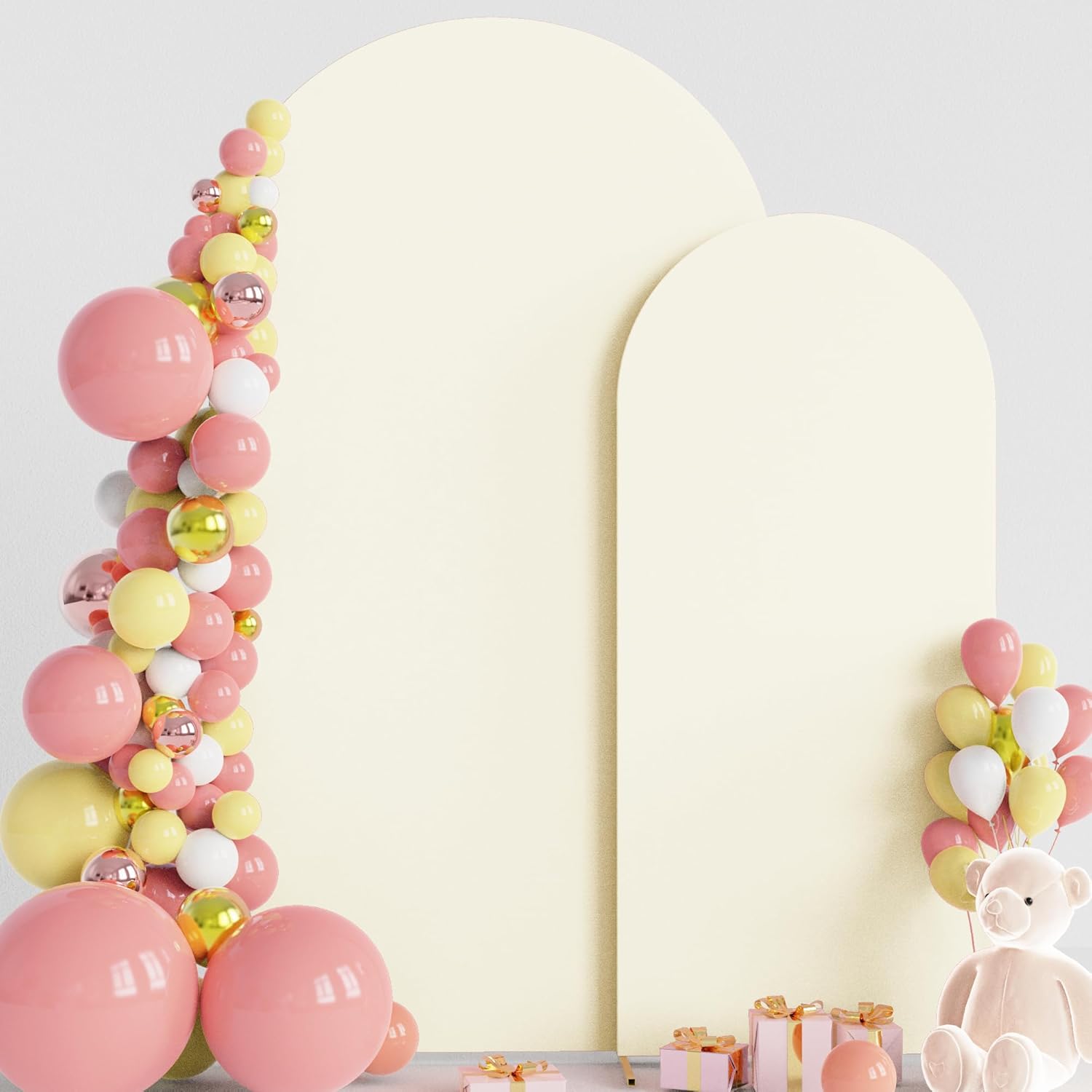 Wokceer Wedding Arch Backdrop Cover Set for Stunning Events