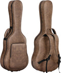 Acoustic Guitar Case with Waterproof Hardshell - Thick Padding