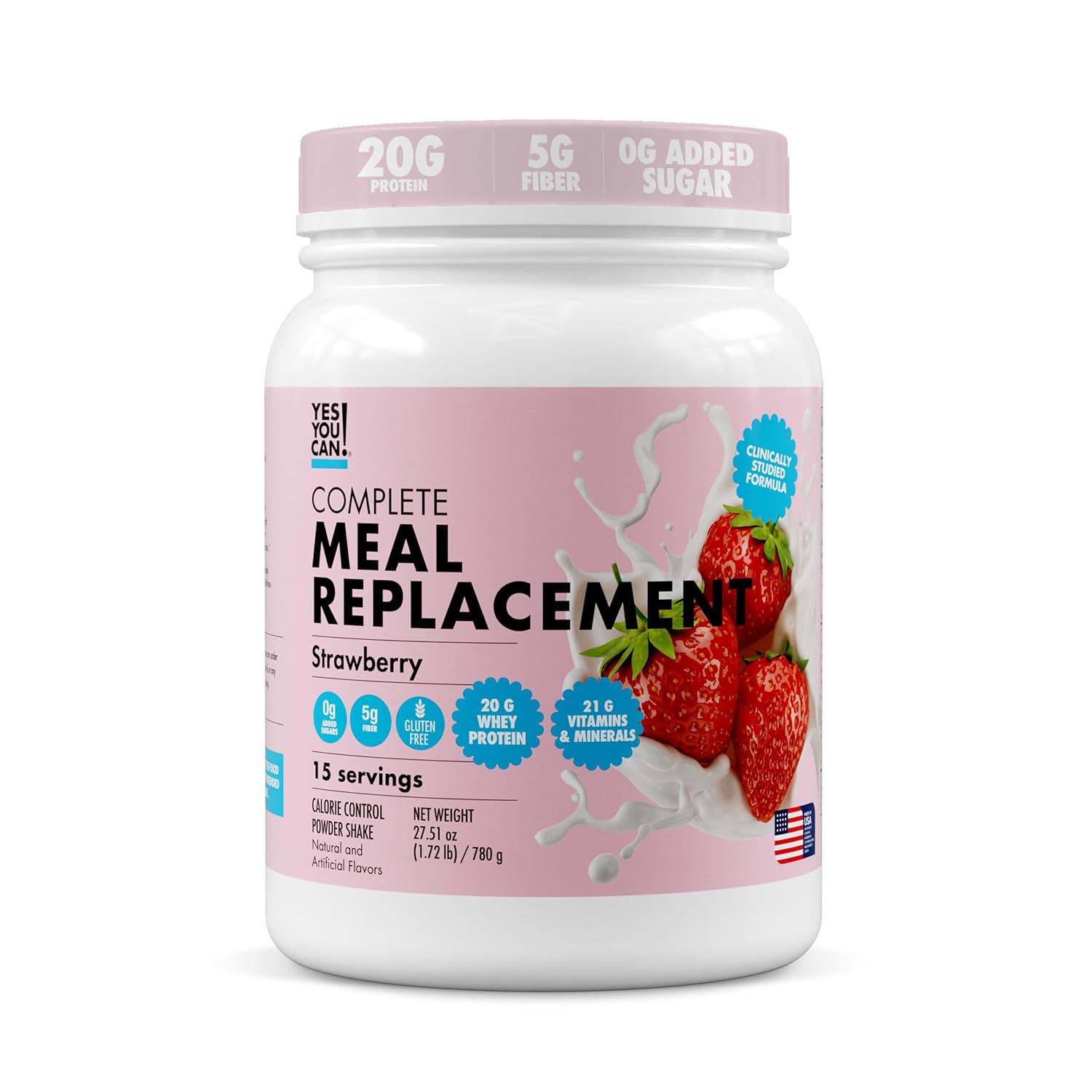 Yes You Can! Meal Replacement Shake - Delicious Nutrition On-the-Go