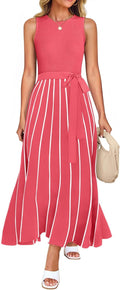 ZESICA Women's Summer Sleeveless Maxi Dress for Every Occasion