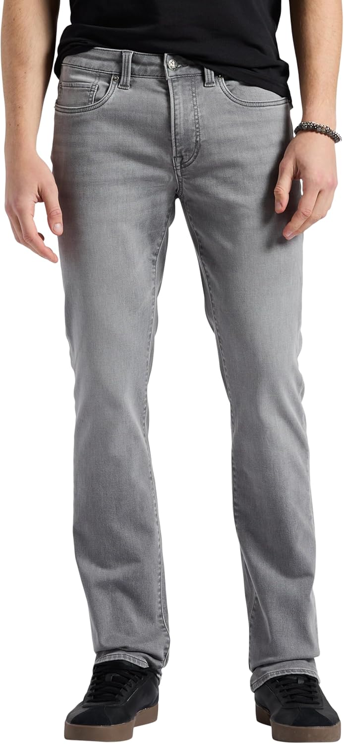 Buffalo David Bitton Men's Straight Six Jeans for Modern Style