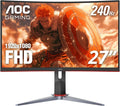 AOC C27G2Z 27ft Curved Frameless Ultra-Fast Gaming Monitor - Smooth