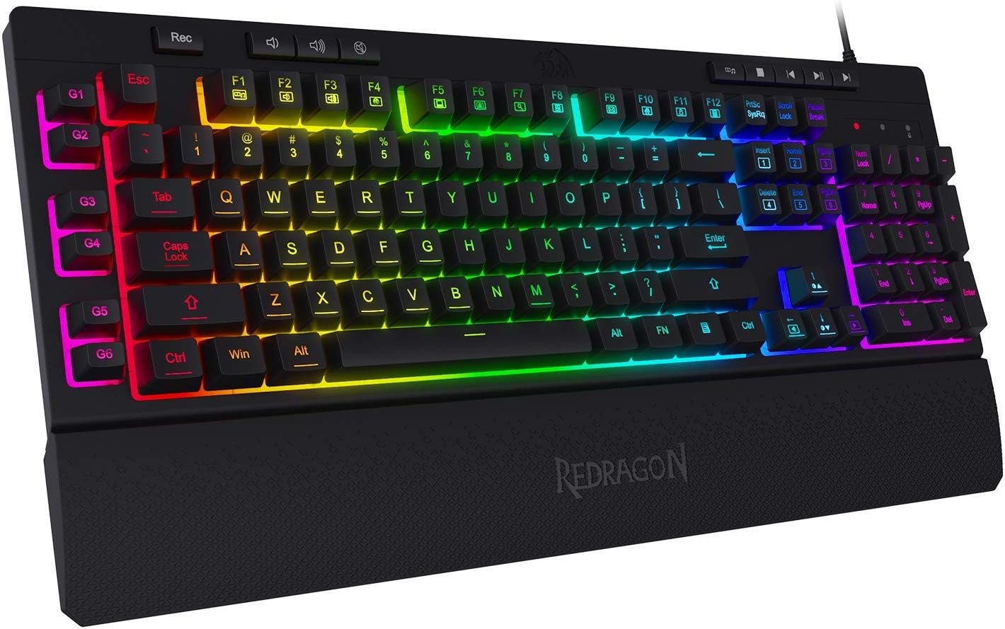Redragon K512 Shiva Gaming Keyboard: Enhanced Typing Efficiency