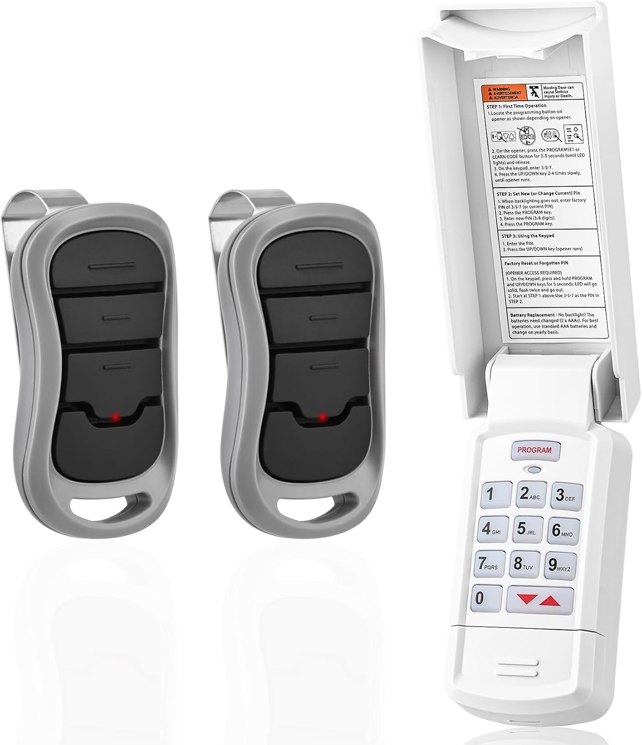 Genie Garage Door Opener Keypad and Remote for Easy Access