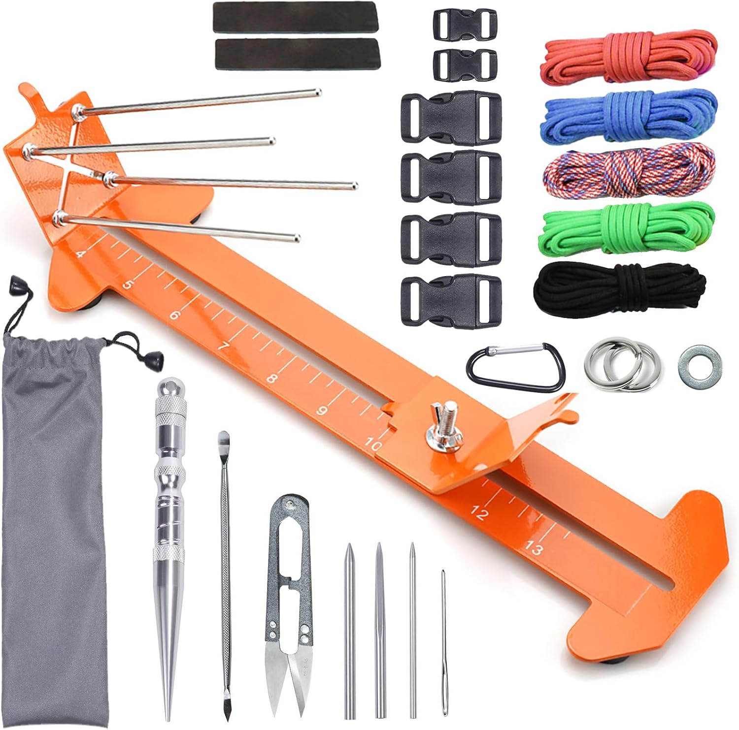KOKKOYA Paracord Jig Tools Bracelet Making Kit for DIY Crafts