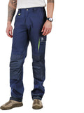 Ellobird Men's Cargo Construction Flex Work Pant - Reinforced Comfort