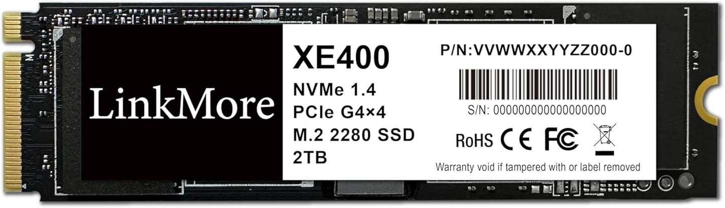 LinkMore XE400 2TB M.2 PCIe Gen4 NVMe Internal SSD Review