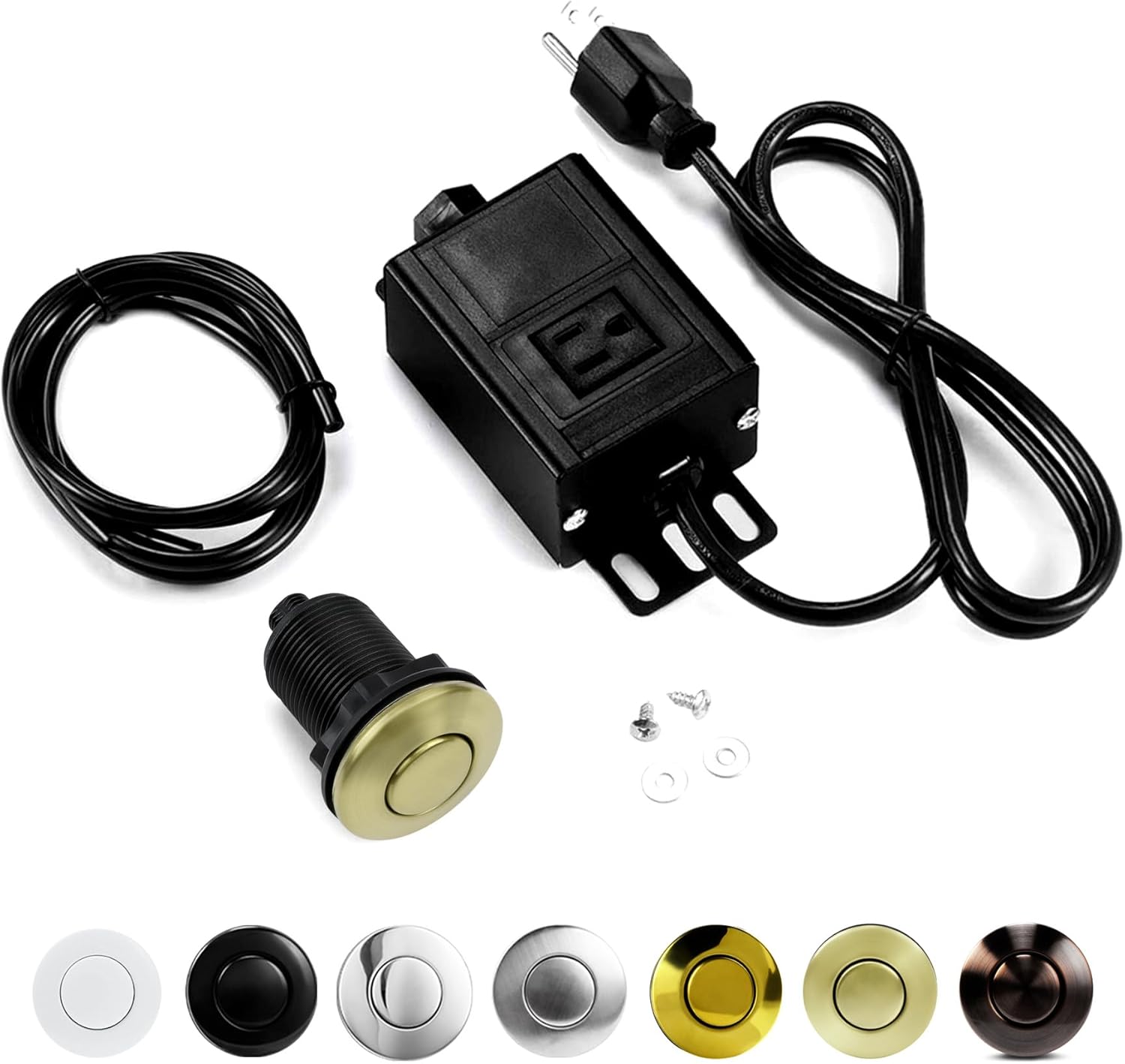 Sink Top Air Switch Kit for Garbage Disposal by CLEESINK