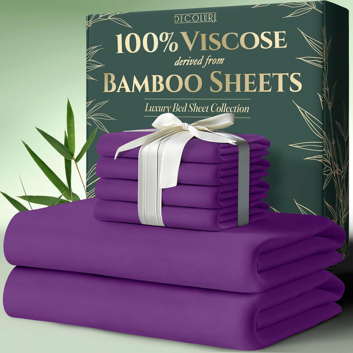 Viscose Derived from Bamboo King Size Sheets for Ultimate Comfort