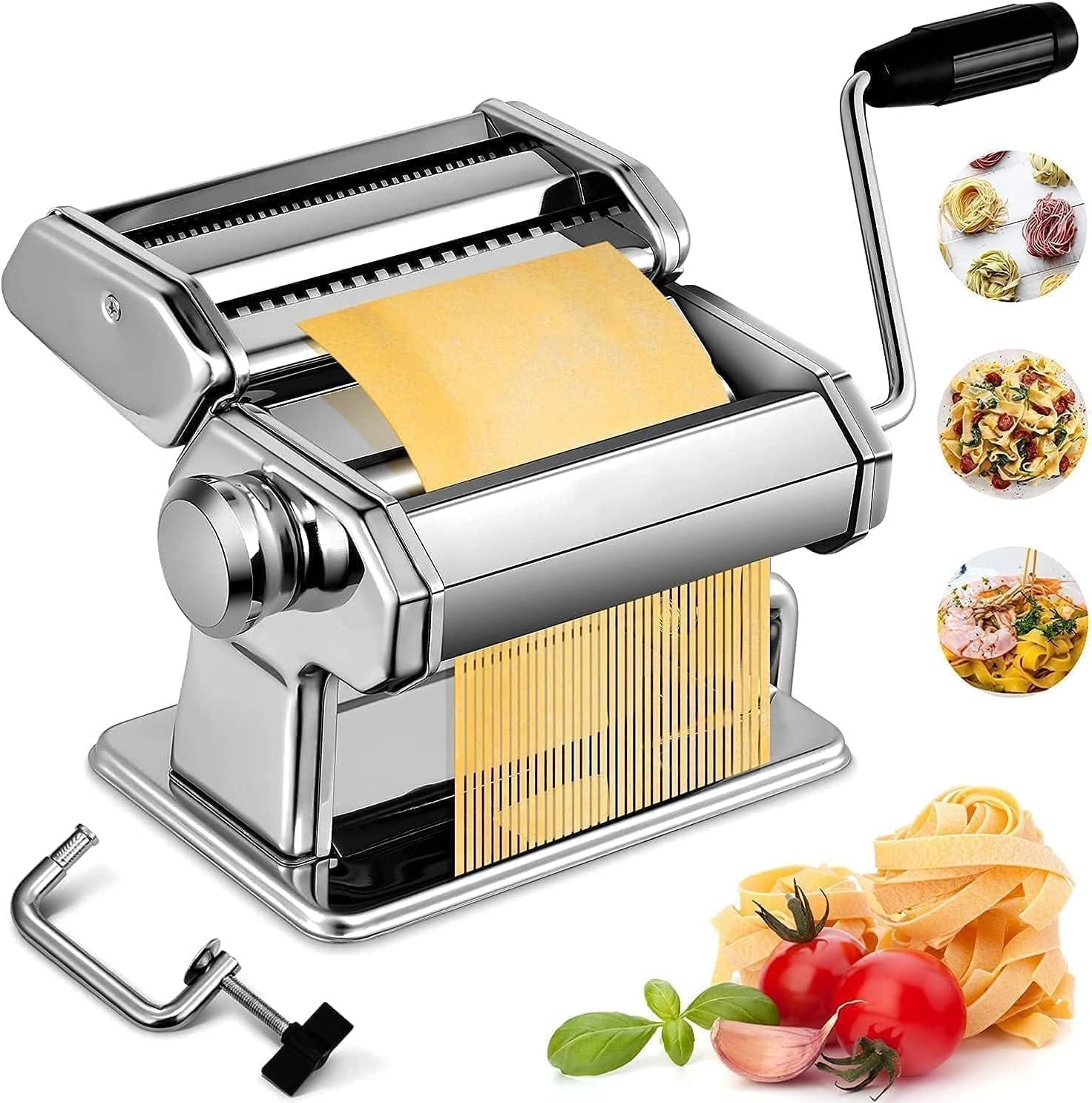7-in-1 Pasta Maker: Perfect Noodles Every Time!