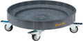 ELAFROS Heavy Duty Plastic Drum Dolly for 30 and 55 Gallon Drums