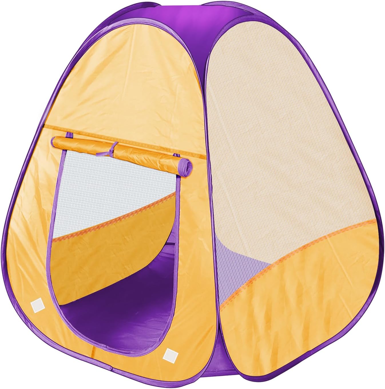 Easy Setup Kids Play Tent - Orange Castle