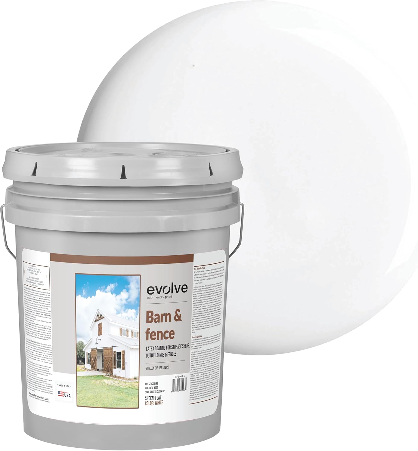 EVOLVE Barn & Fence Swift Shield Paint for Outdoor Structures