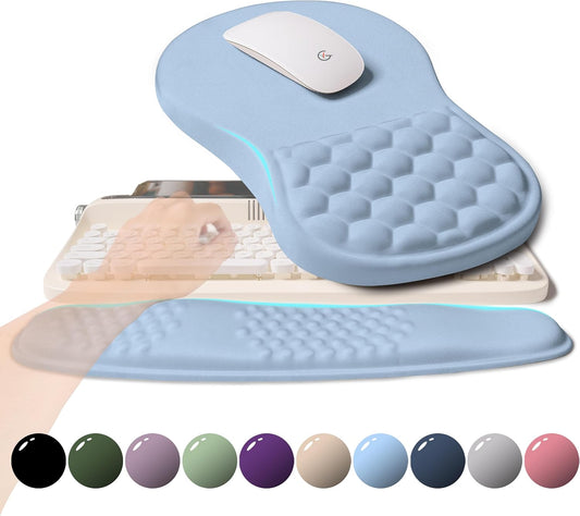 Wave Rise Ergo Set, Memory Foam, Relieve Wrist Pain!