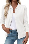 Cardigan Sweaters for Women Lightweight Button Down Lapel Collar