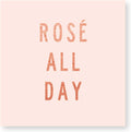 X&O Pink ''Rose All Day'' Cocktail Napkins, 20pc - Stylish & Fun!
