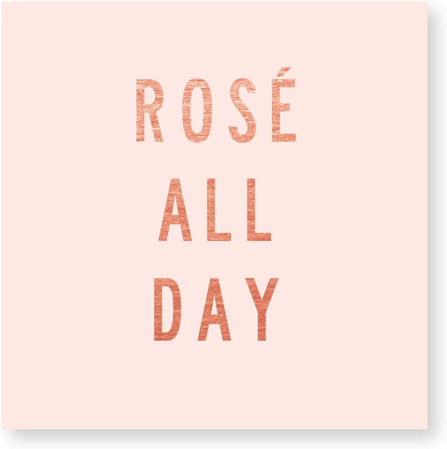 X&O Pink ''Rose All Day'' Cocktail Napkins, 20pc - Stylish & Fun!