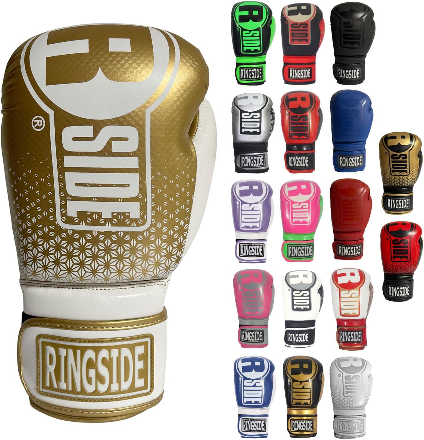 Ringside Apex Bag Gloves with Secure Wrist Support for Boxing