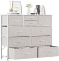 LUMTOK 10-Drawer Dresser for Bedroom and Nursery Storage