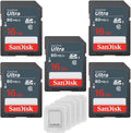 SanDisk Ultra 16GB SDHC UHS-I Memory Card 5-Pack - Fast Full HD