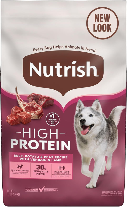 Nutrish High Protein Beef, Potato & Peas Recipe for Dogs