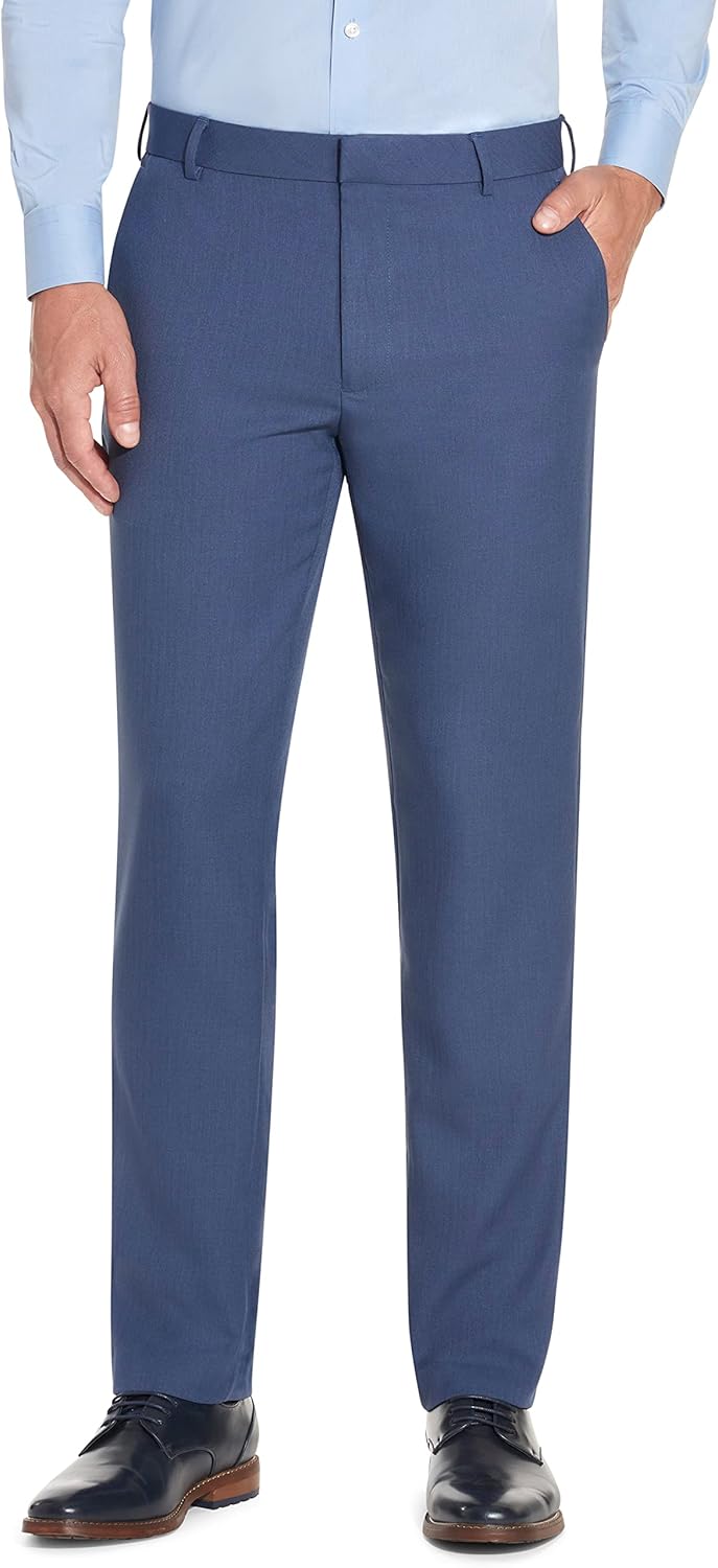 Van Heusen Mens Slim Fit Stretch Flat Front Traveler Pant Review