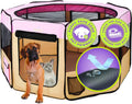 Zampa Puppy Pop Up Portable Playpen - Extra Large Foldable Pet Pen