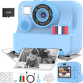 Instant Print Camera for Kids - 2.4in Screen, Print & Digital Fun