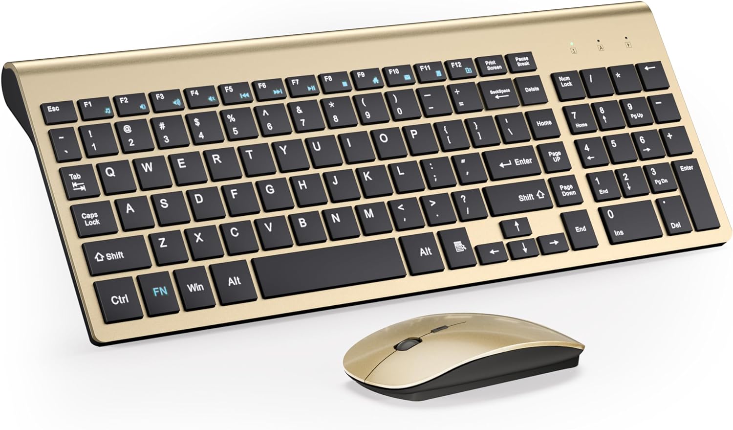 TopMate Ultra Slim Wireless Combo - Silent, Stylish, Efficient!