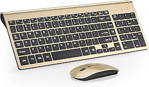 TopMate Wireless Keyboard and Mouse Combo for PC and Laptop