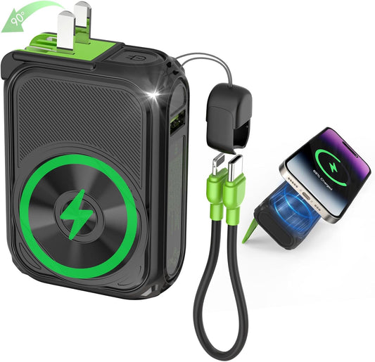 P05 Portable Charger: Compact Magnetic Power Bank for Travel