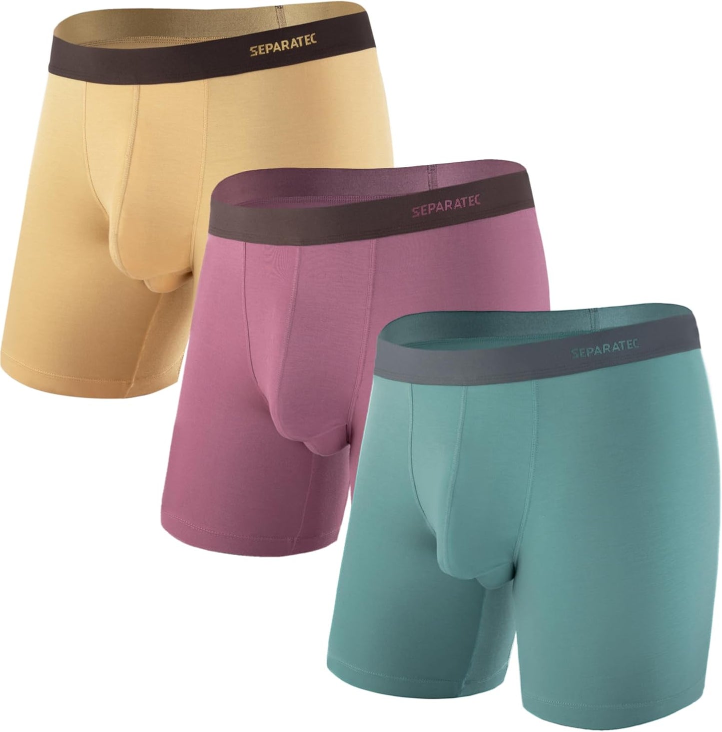 Separatec Mens Underwear with Pouch for Ultimate Comfort