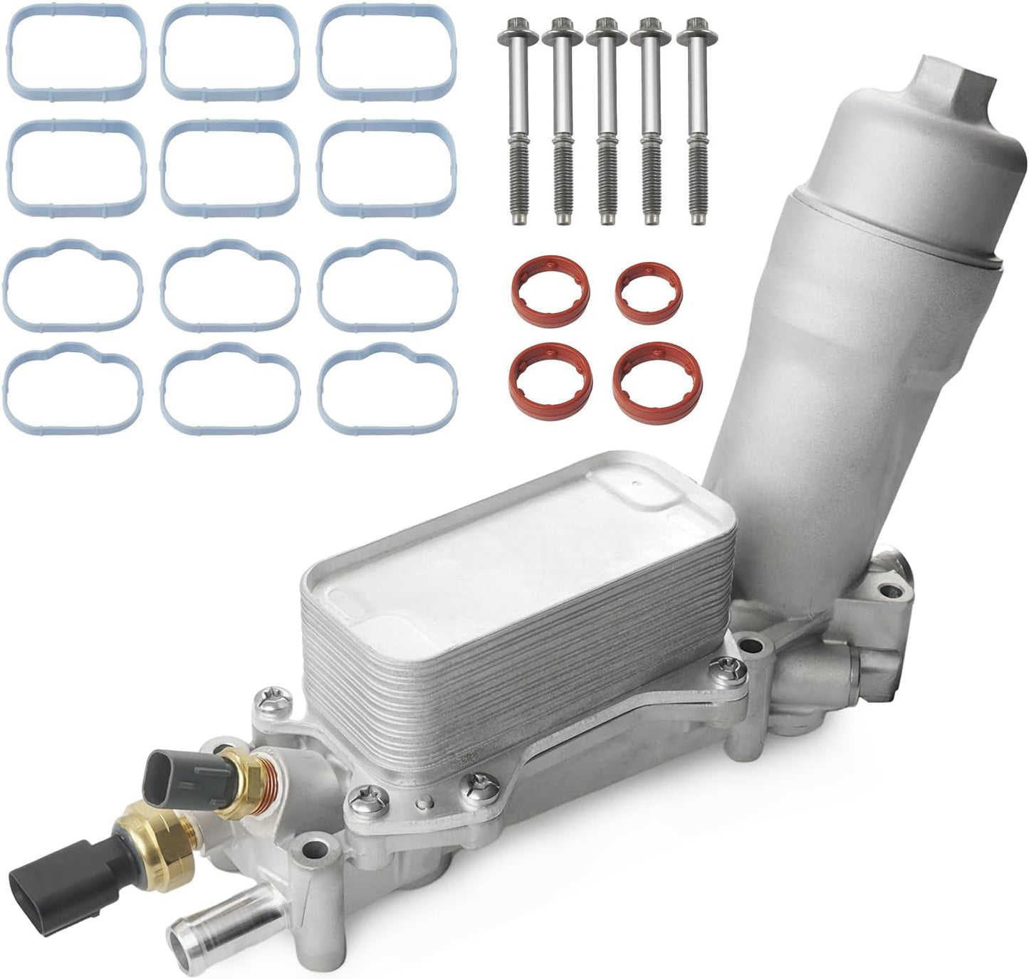Upgrade Aluminum Engine Oil Cooler for 2017-2018 Jeep Models