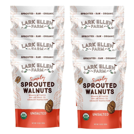 Organic Sprouted Walnuts - Healthy Vegan Snack, Keto-Friendly