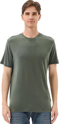 Men's Slim Fit Merino Wool Tee - Lightweight and Comfortable Top