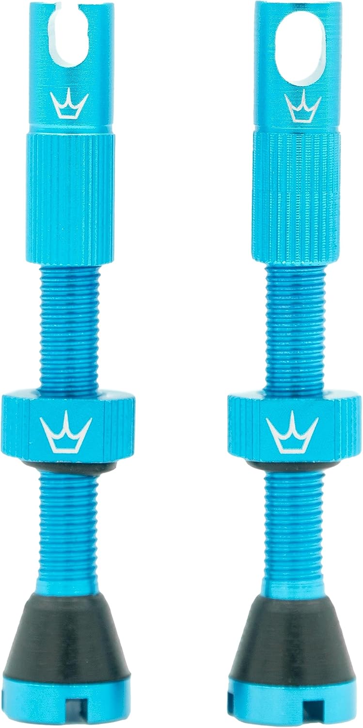 Peaty's MK2 Tubeless Valves with Integrated Spoke Key & Caps
