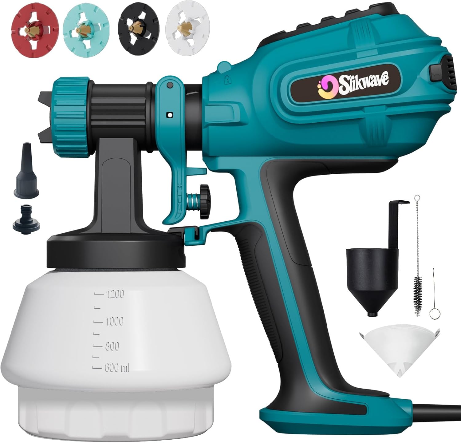 Paint Sprayer 700W HVLP Gun for House Painting and More
